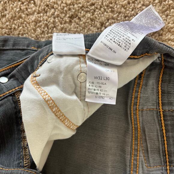 Levi’s 511 Slim Fit Stretch Jeans W32 L30 Medium Wash - Picture 6 of 8